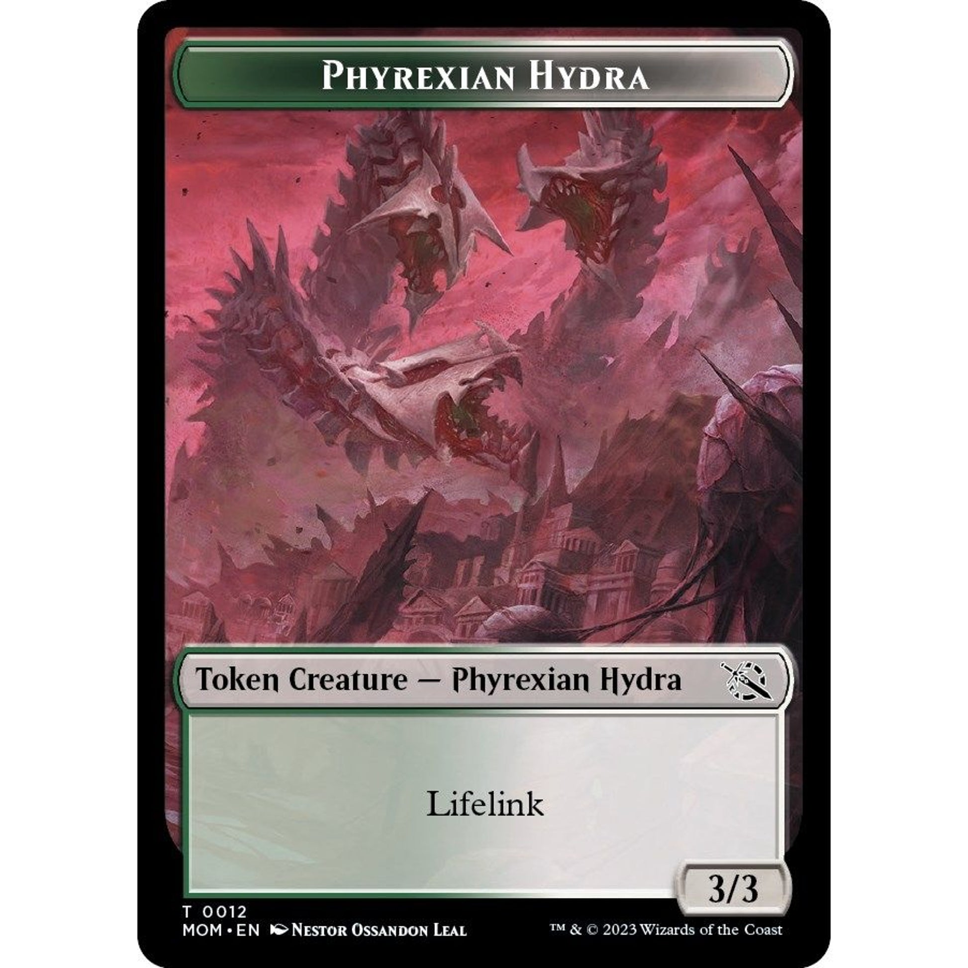 Image for Phyrexian Hydra Token (0012) (12) (MOM) - Magic: The Gathering