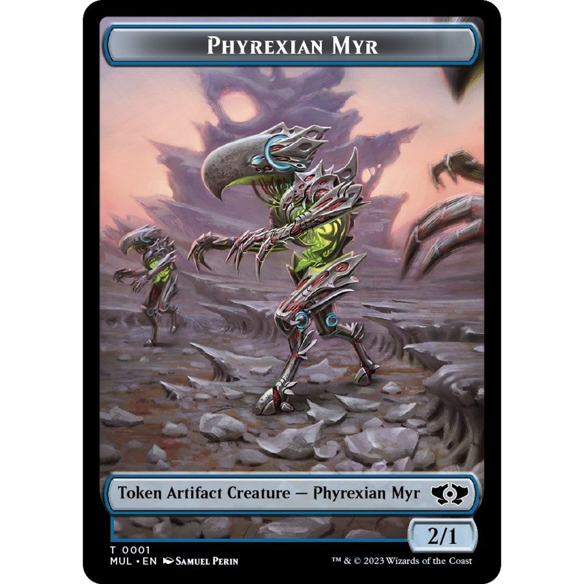Image for Phyrexian Myr Token (1) (MUL) - Magic: The Gathering