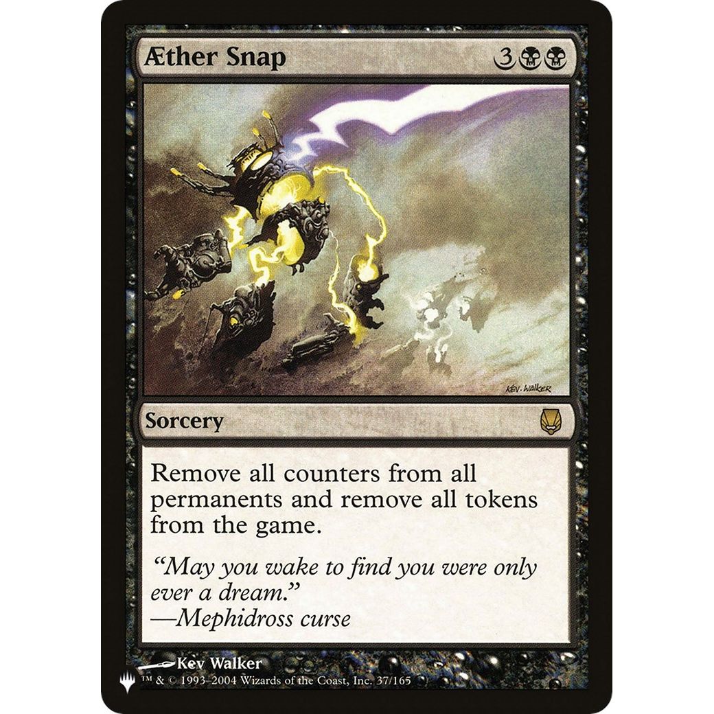 Image for Aether Snap (37/165) (LIST) - Magic: The Gathering