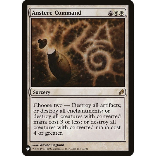Image for Austere Command (LRW) (3/301) (LIST) - Magic: The Gathering