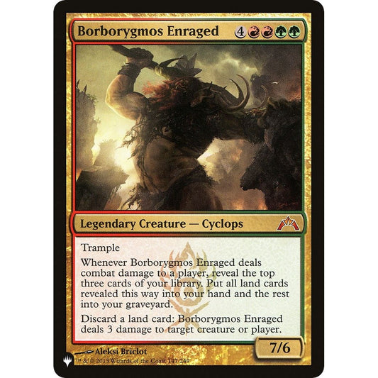 Image for Borborygmos Enraged (147/249) (LIST) - Magic: The Gathering