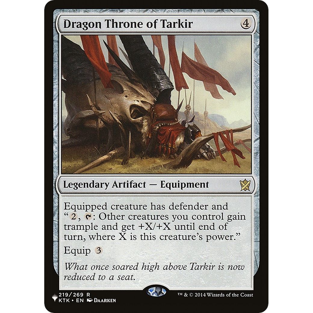 Image for Dragon Throne of Tarkir (219/269) (LIST) - Magic: The Gathering