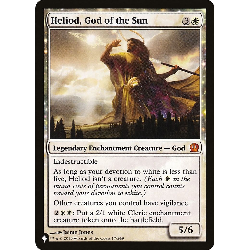 Image for Heliod, God of the Sun (17/249) (LIST) - Magic: The Gathering