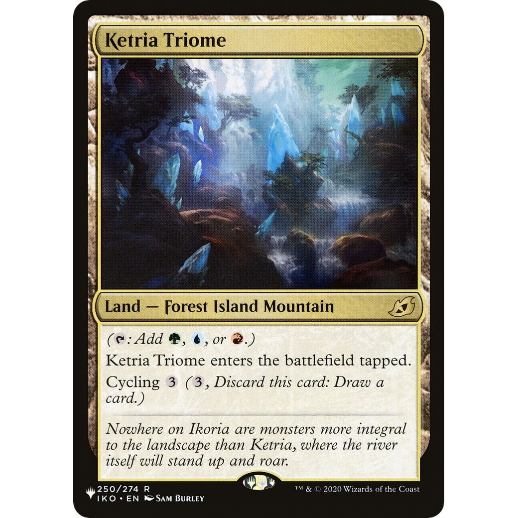 Image for Ketria Triome (250/274) (LIST) - Magic: The Gathering