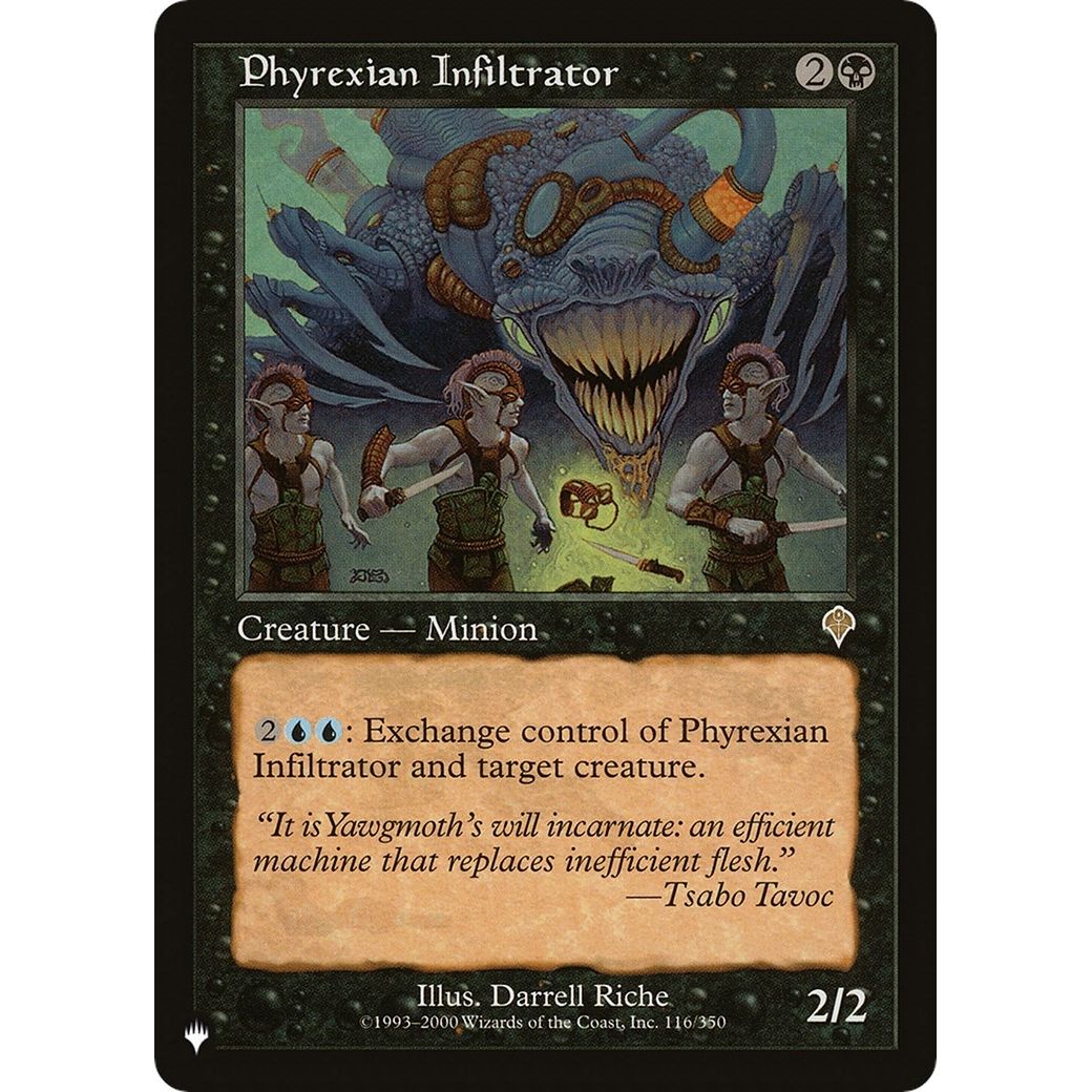Image for Phyrexian Infiltrator (116/350) (LIST) - Magic: The Gathering