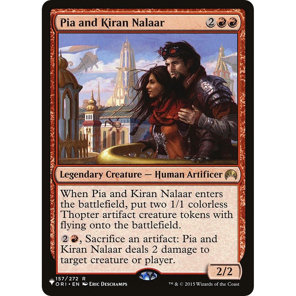 Image for Pia and Kiran Nalaar (157/272) (LIST) - Magic: The Gathering