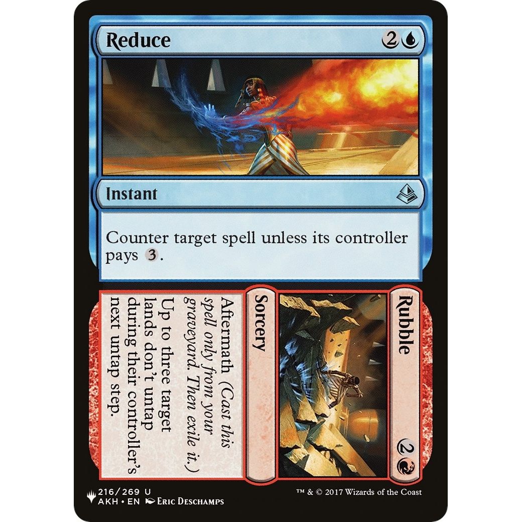 Image for Reduce // Rubble (216/269) (LIST) - Magic: The Gathering