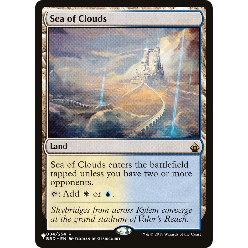 Image for Sea of Clouds (084/254) (LIST) - Magic: The Gathering