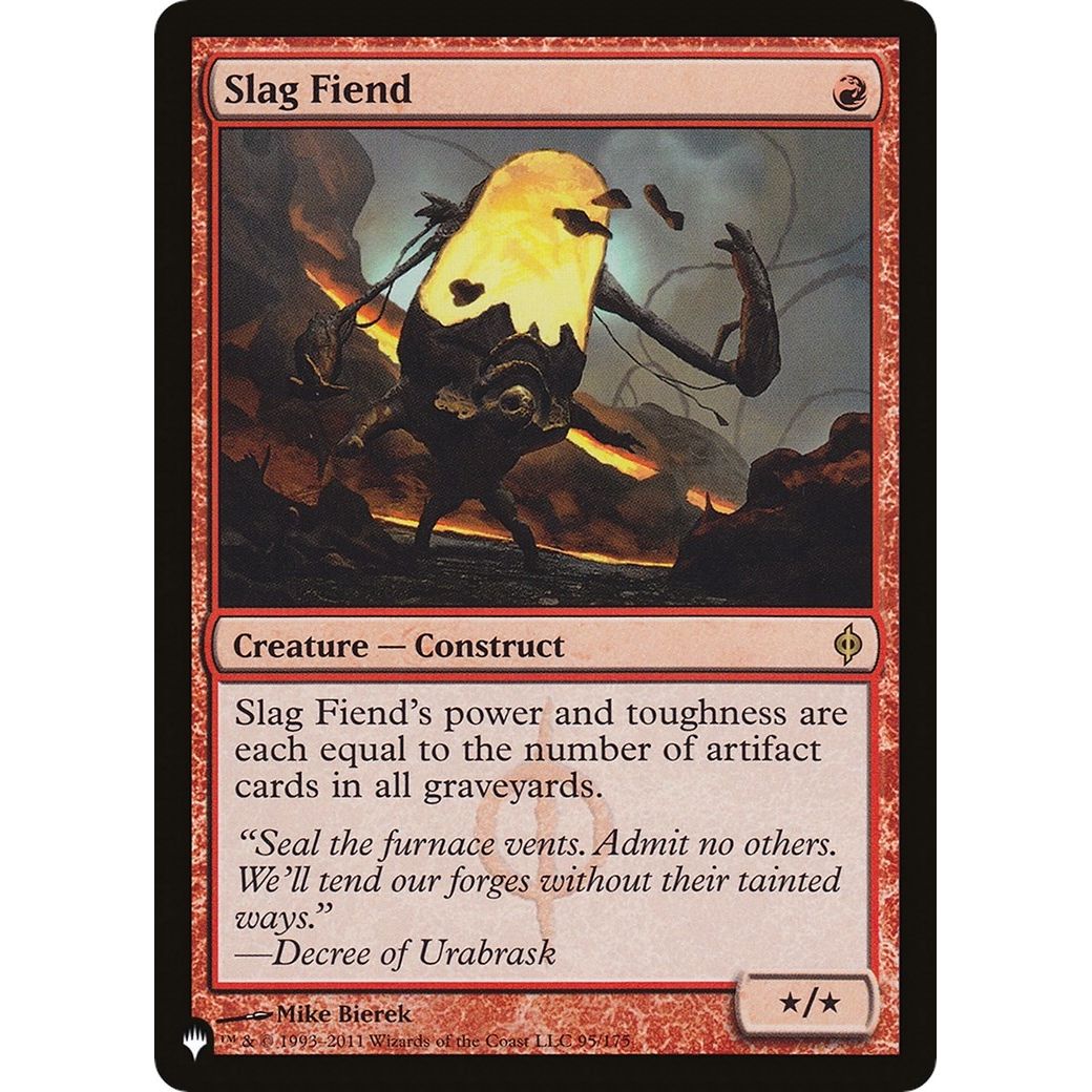 Image for Slag Fiend (95/175) (LIST) - Magic: The Gathering