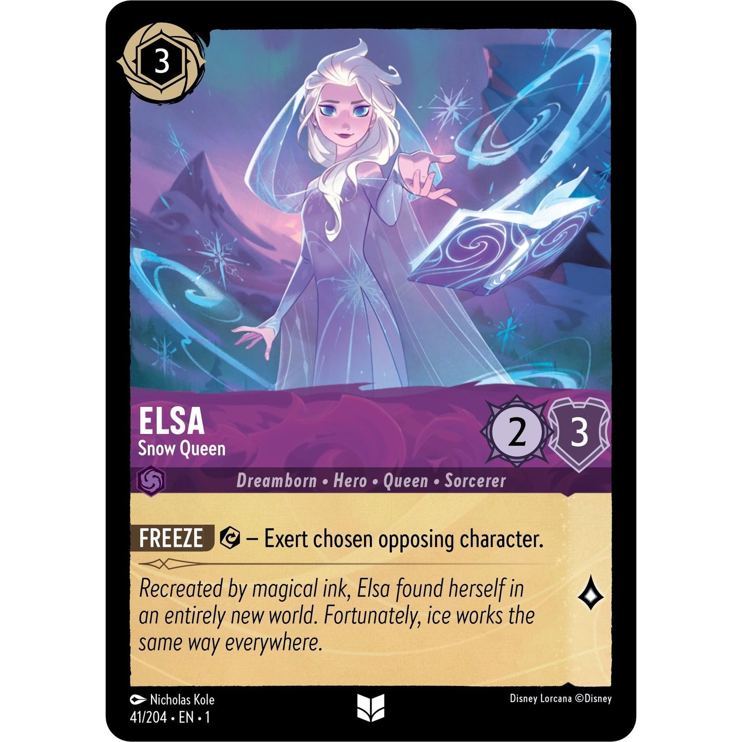 Image for Elsa - Snow Queen (41/204) (1) - Disney Lorcana