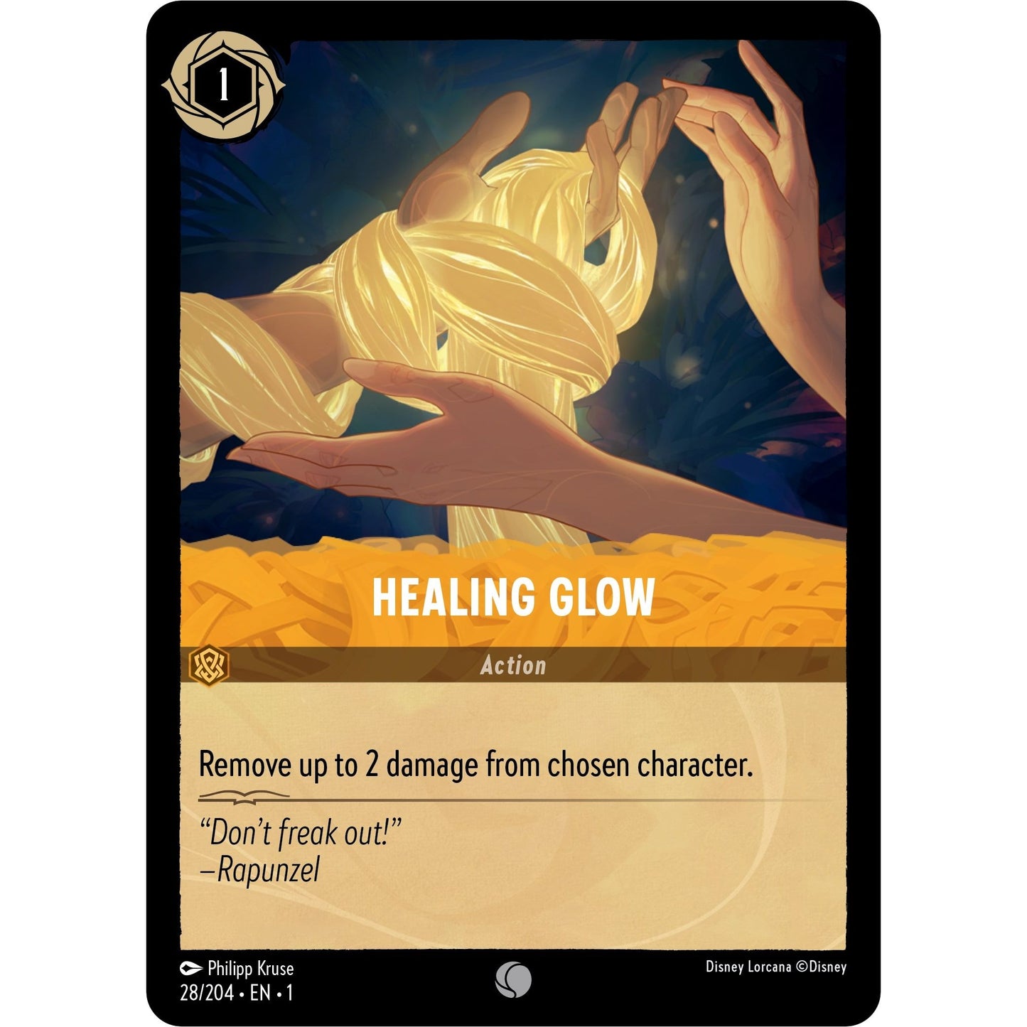 Image for Healing Glow (28/204) (1) - Disney Lorcana