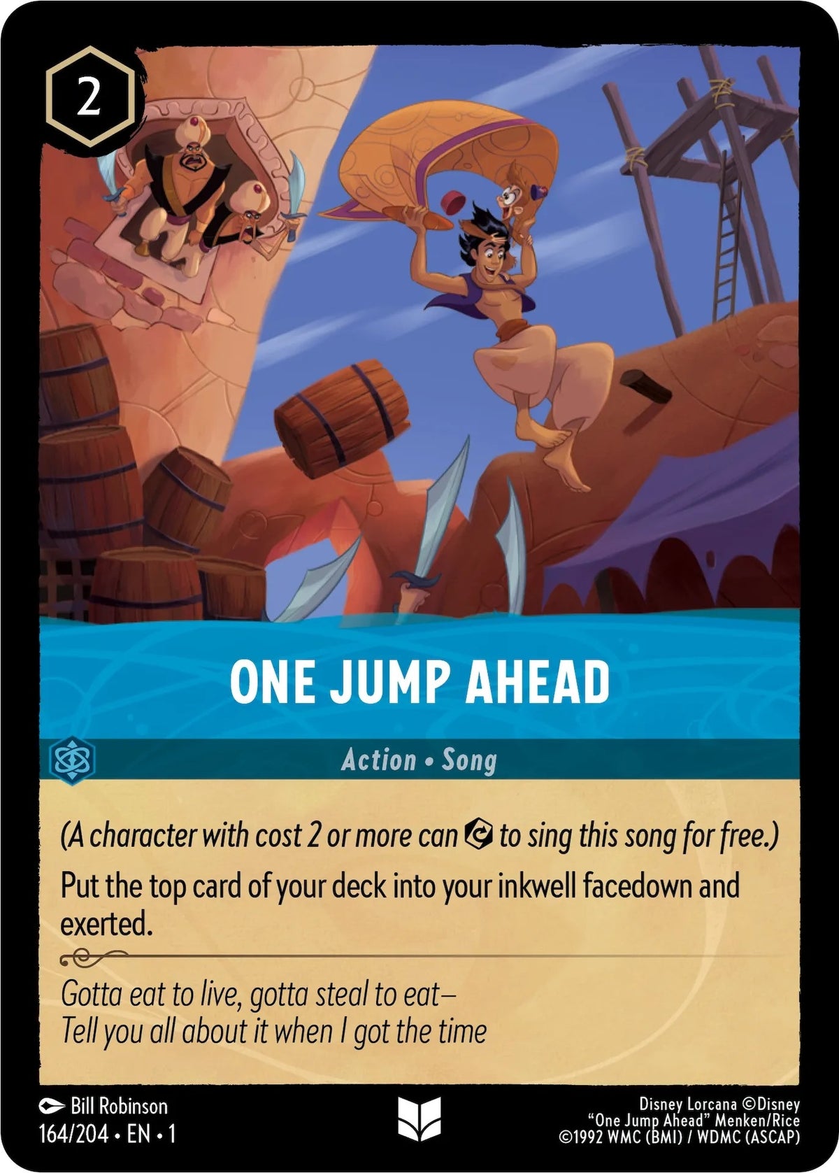Image for One Jump Ahead (164/204) (1) - Disney Lorcana