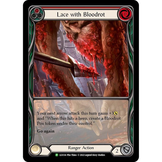 Image for Lace with Bloodrot (Red) - LGS134 (LGS134) (PR) - Flesh and Blood TCG