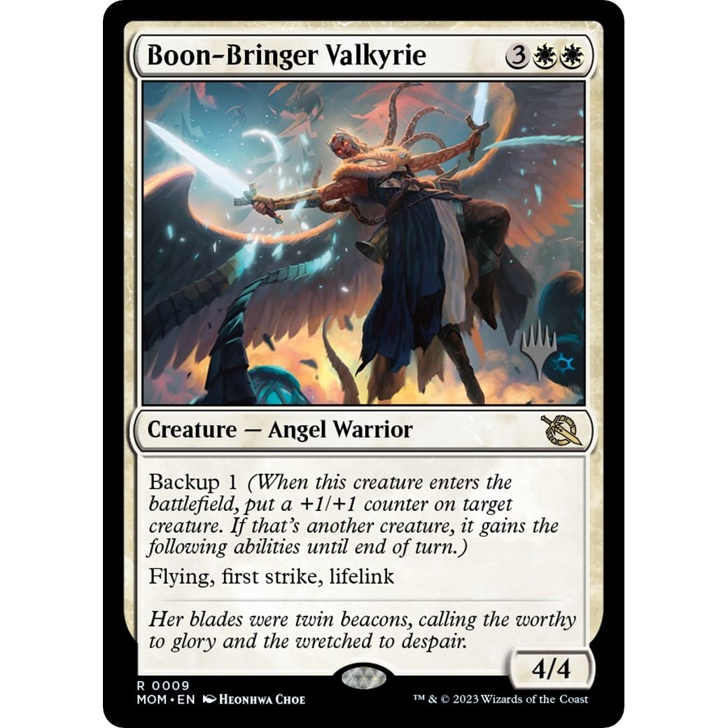 Image for Boon-Bringer Valkyrie (9) (PPMOM) - Magic: The Gathering