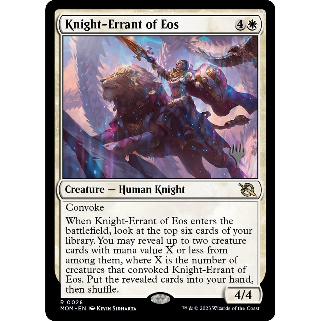 Image for Knight-Errant of Eos (26) (PPMOM) - Magic: The Gathering