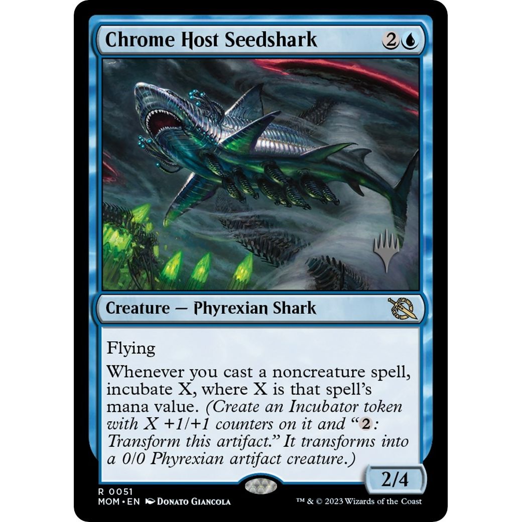 Image for Chrome Host Seedshark (51) (PPMOM) - Magic: The Gathering