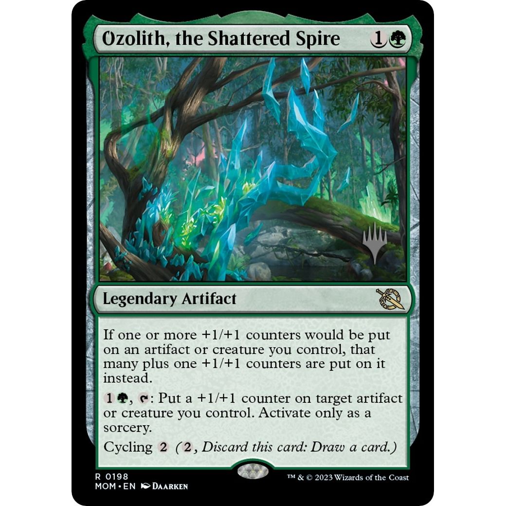 Image for Ozolith, the Shattered Spire (198) (PPMOM) - Magic: The Gathering