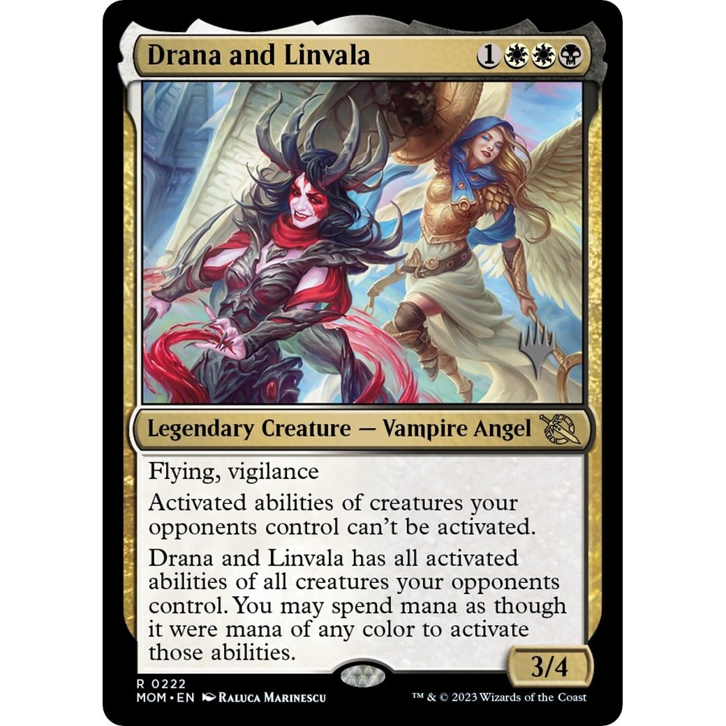 Image for Drana and Linvala (222) (PPMOM) - Magic: The Gathering