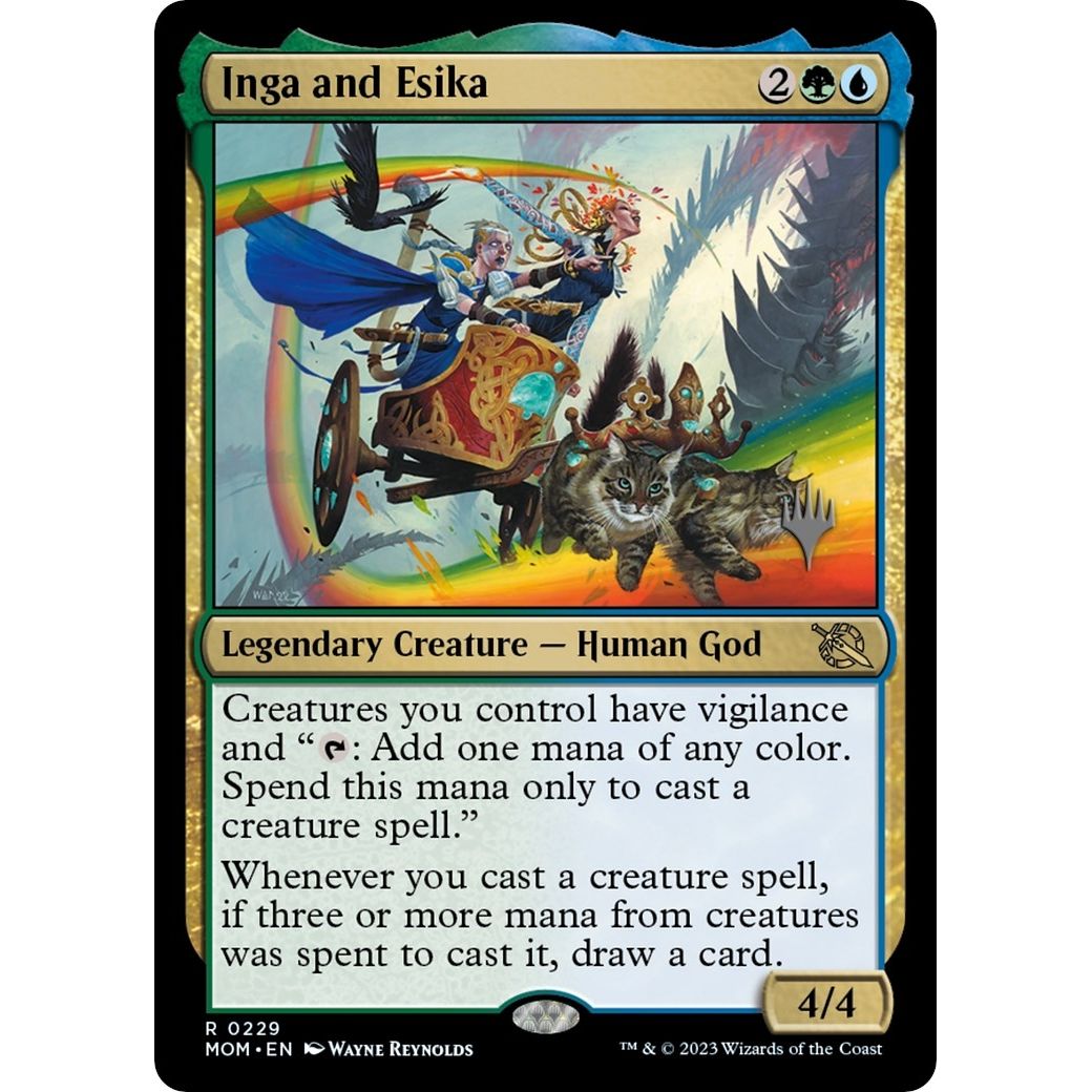 Image for Inga and Esika (229) (PPMOM) - Magic: The Gathering