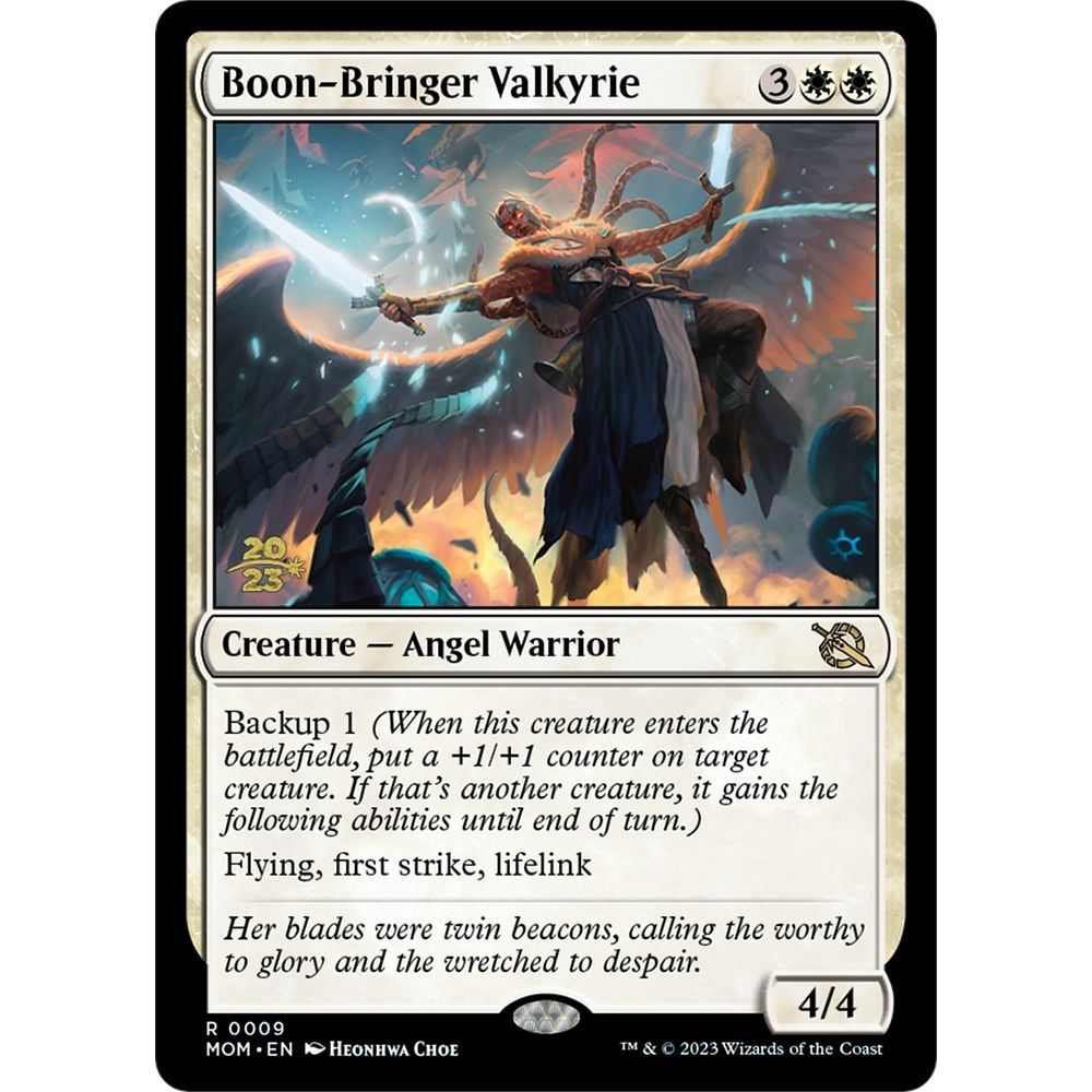 Image for Boon-Bringer Valkyrie (9) (PRE) - Magic: The Gathering