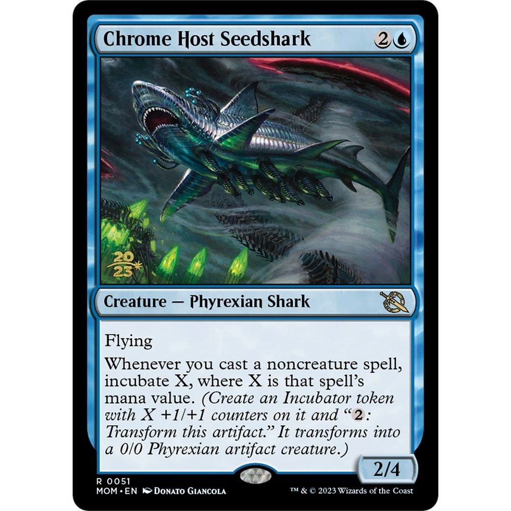 Image for Chrome Host Seedshark (51) (PRE) - Magic: The Gathering
