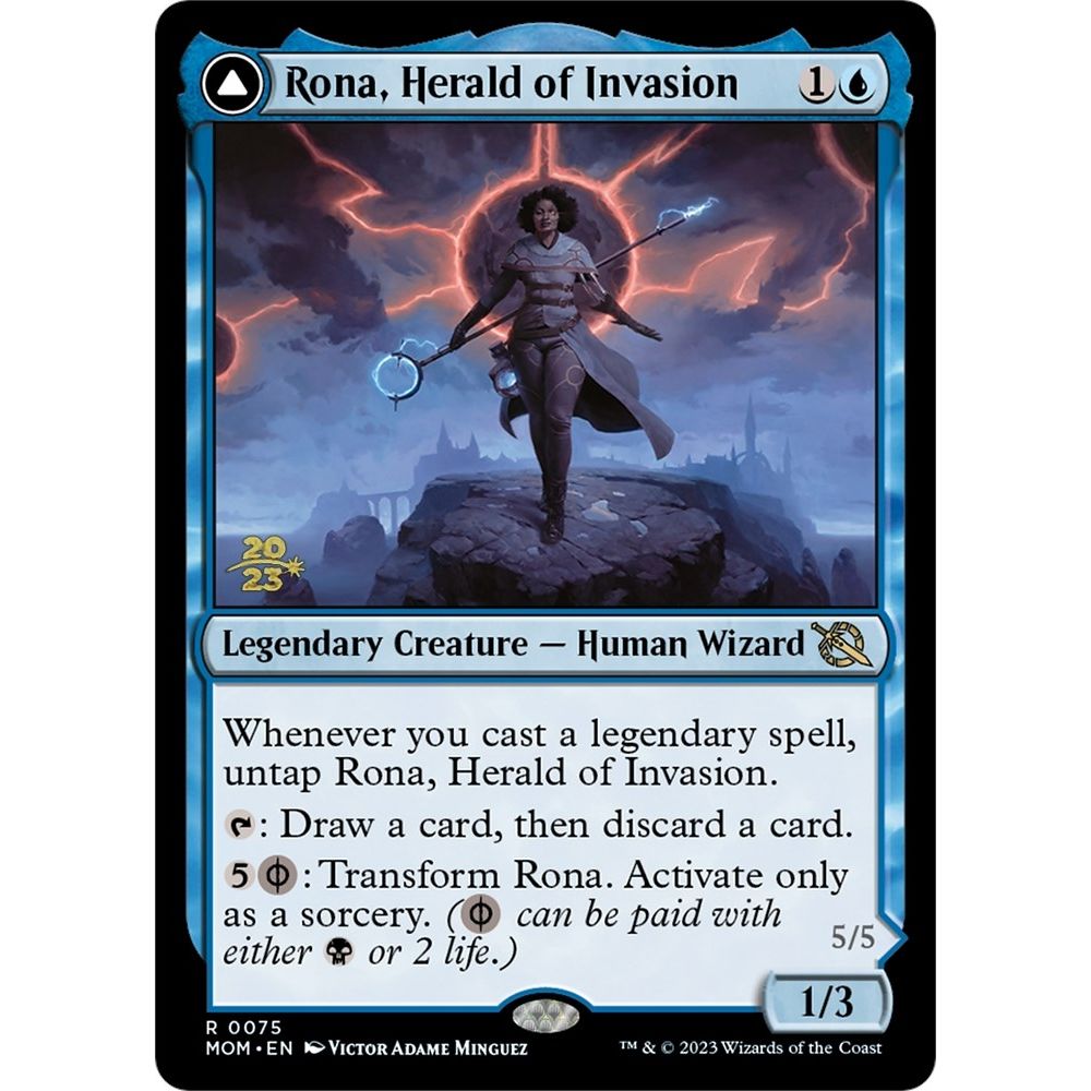 Image for Rona, Herald of Invasion (75) (PRE) - Magic: The Gathering