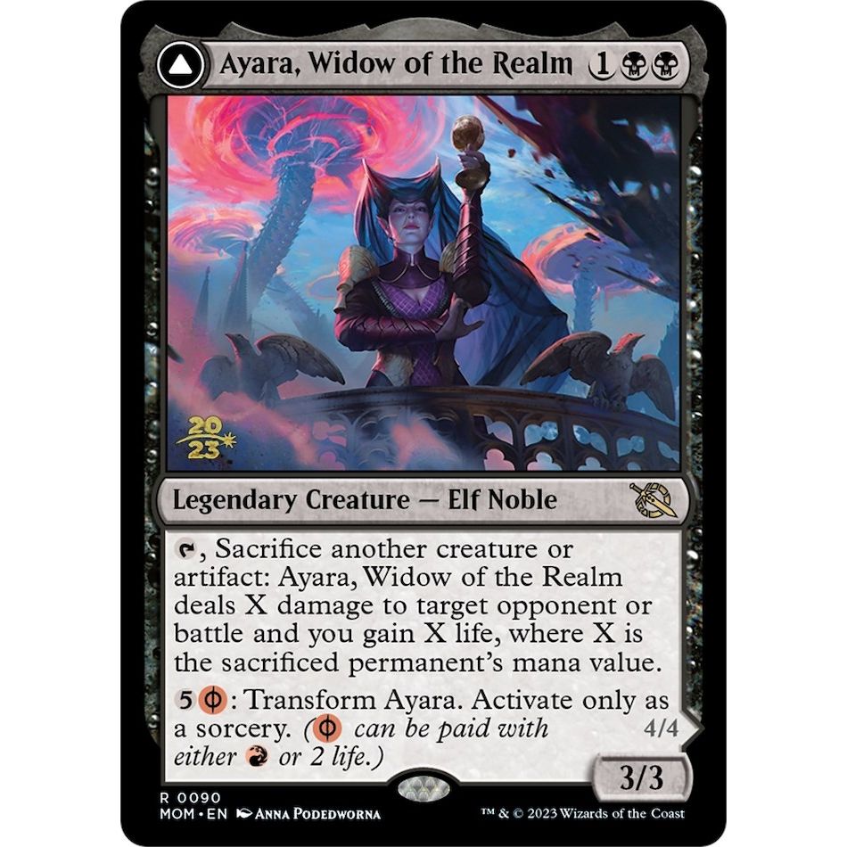 Image for Ayara, Widow of the Realm (90) (PRE) - Magic: The Gathering