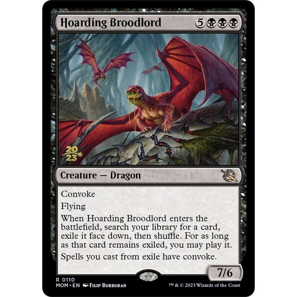 Image for Hoarding Broodlord (110) (PRE) - Magic: The Gathering