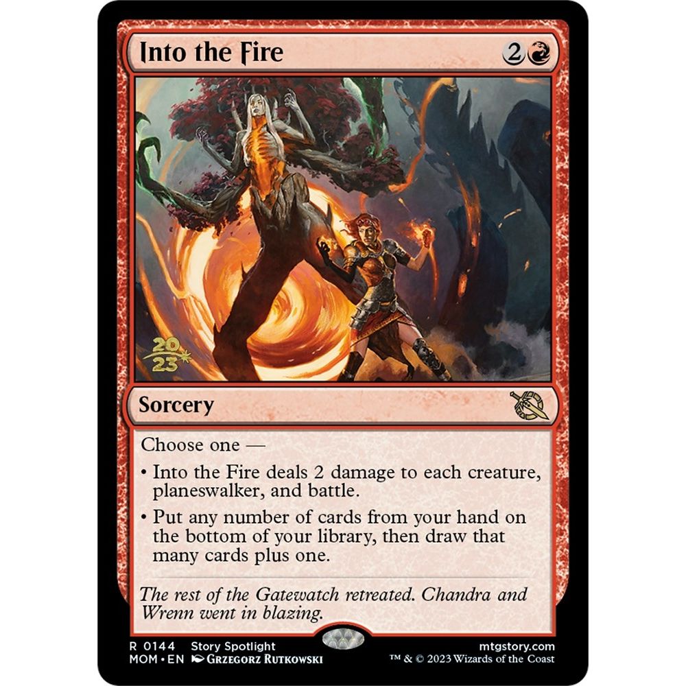 Image for Into the Fire (144) (PRE) - Magic: The Gathering