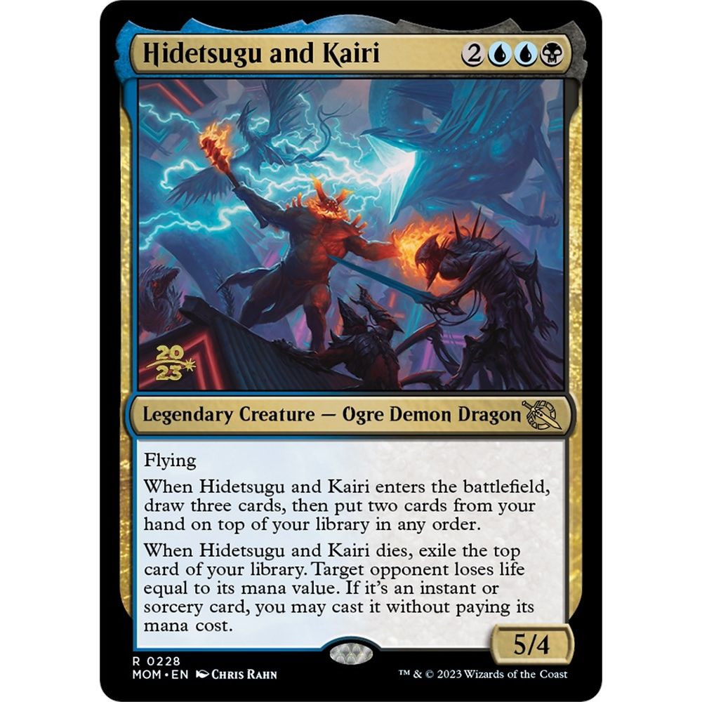 Image for Hidetsugu and Kairi (228) (PRE) - Magic: The Gathering