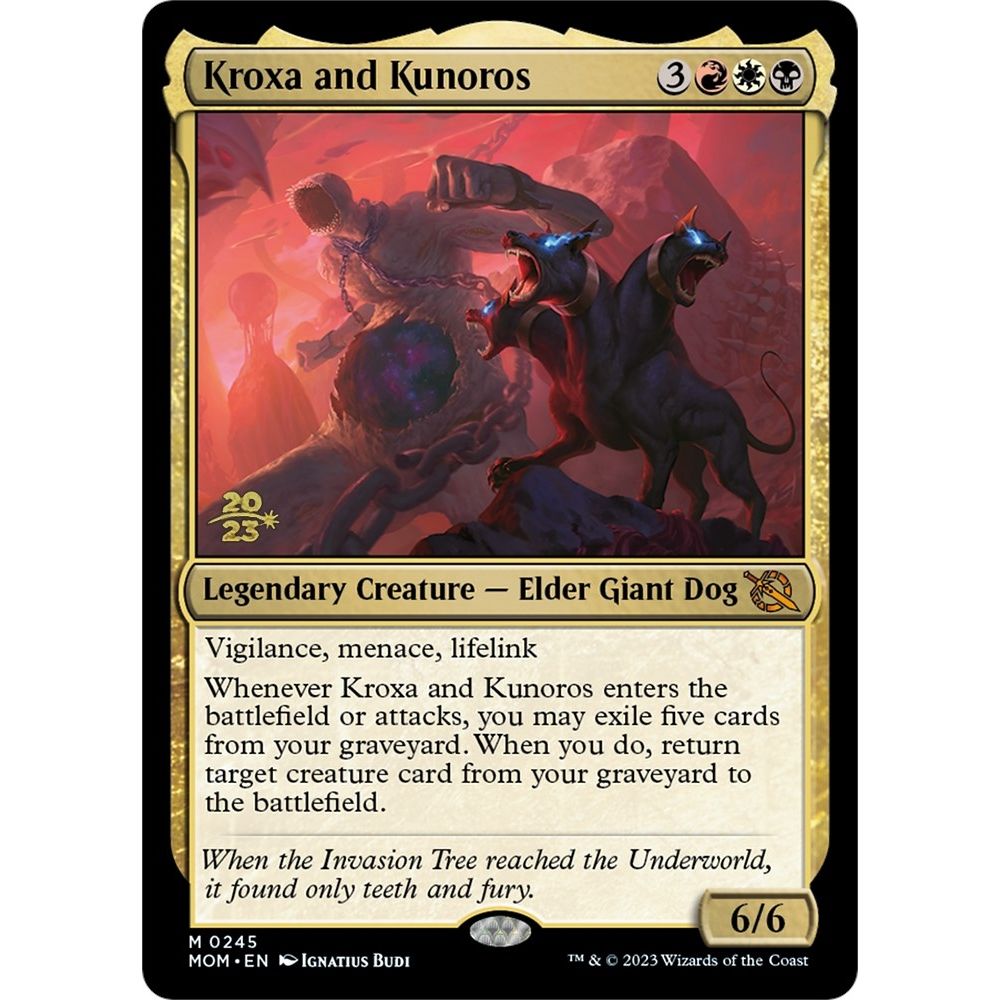 Image for Kroxa and Kunoros (245) (PRE) - Magic: The Gathering