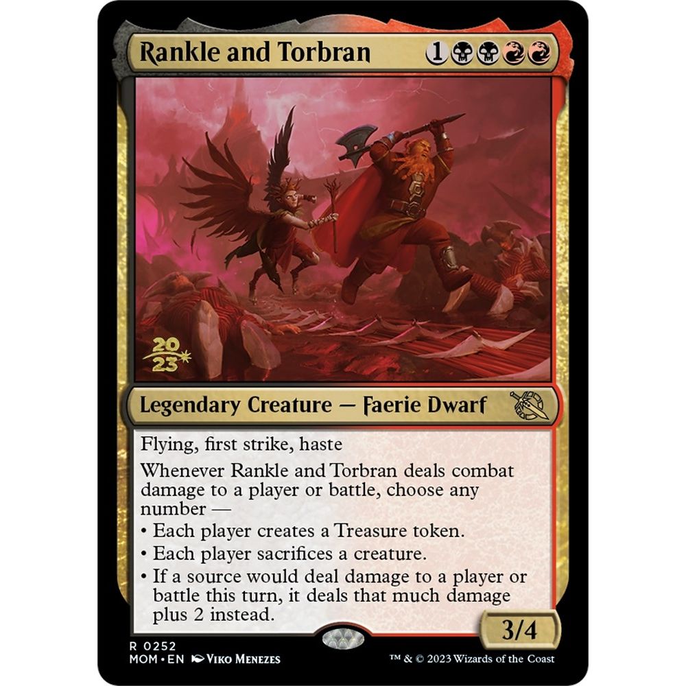 Image for Rankle and Torbran (252) (PRE) - Magic: The Gathering