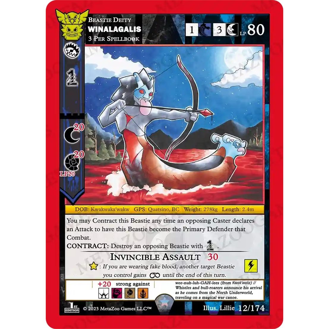 Image for Winalagalis (12/174) (NATFE) - MetaZoo