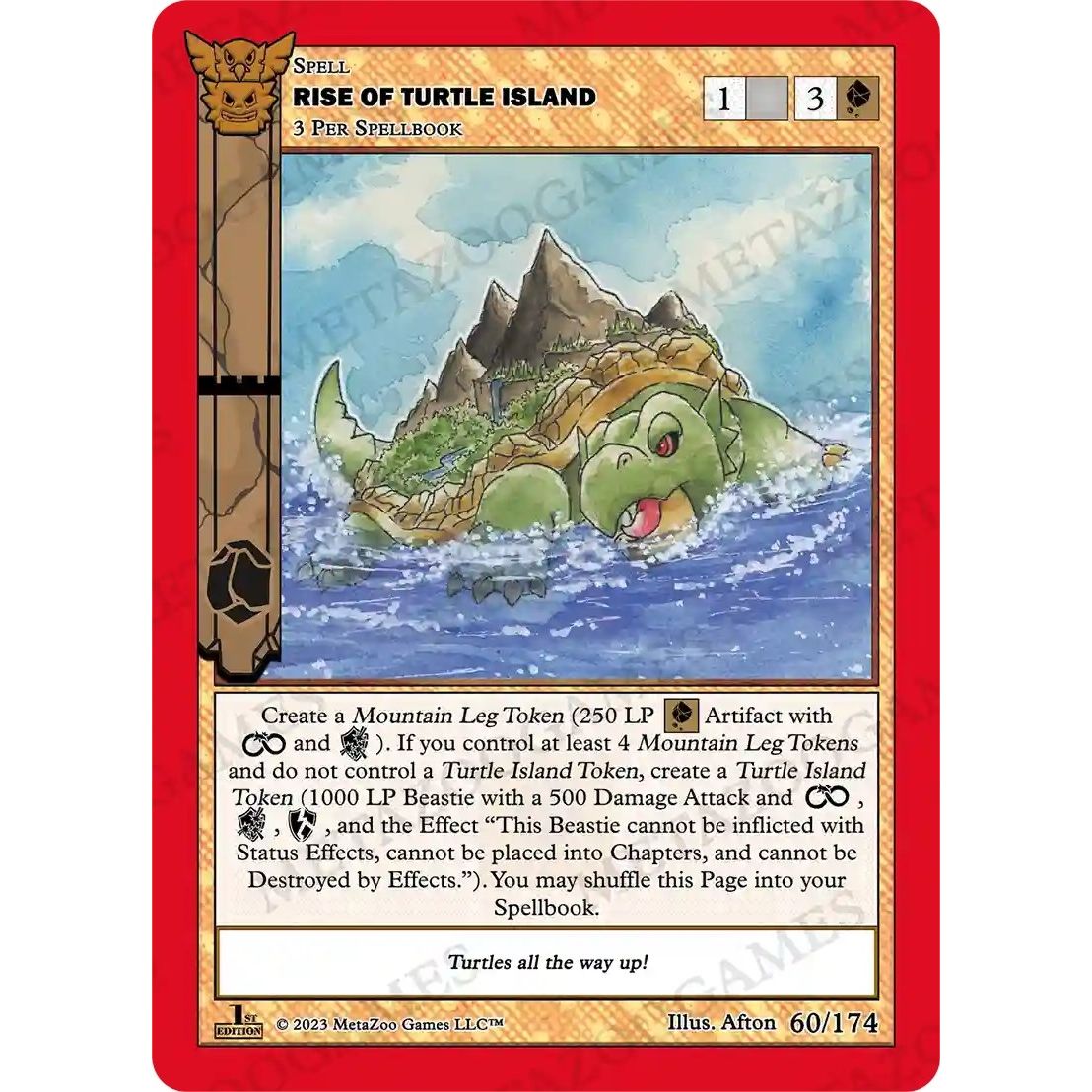 Image for Rise of Turtle Island (60/174) (NATFE) - MetaZoo