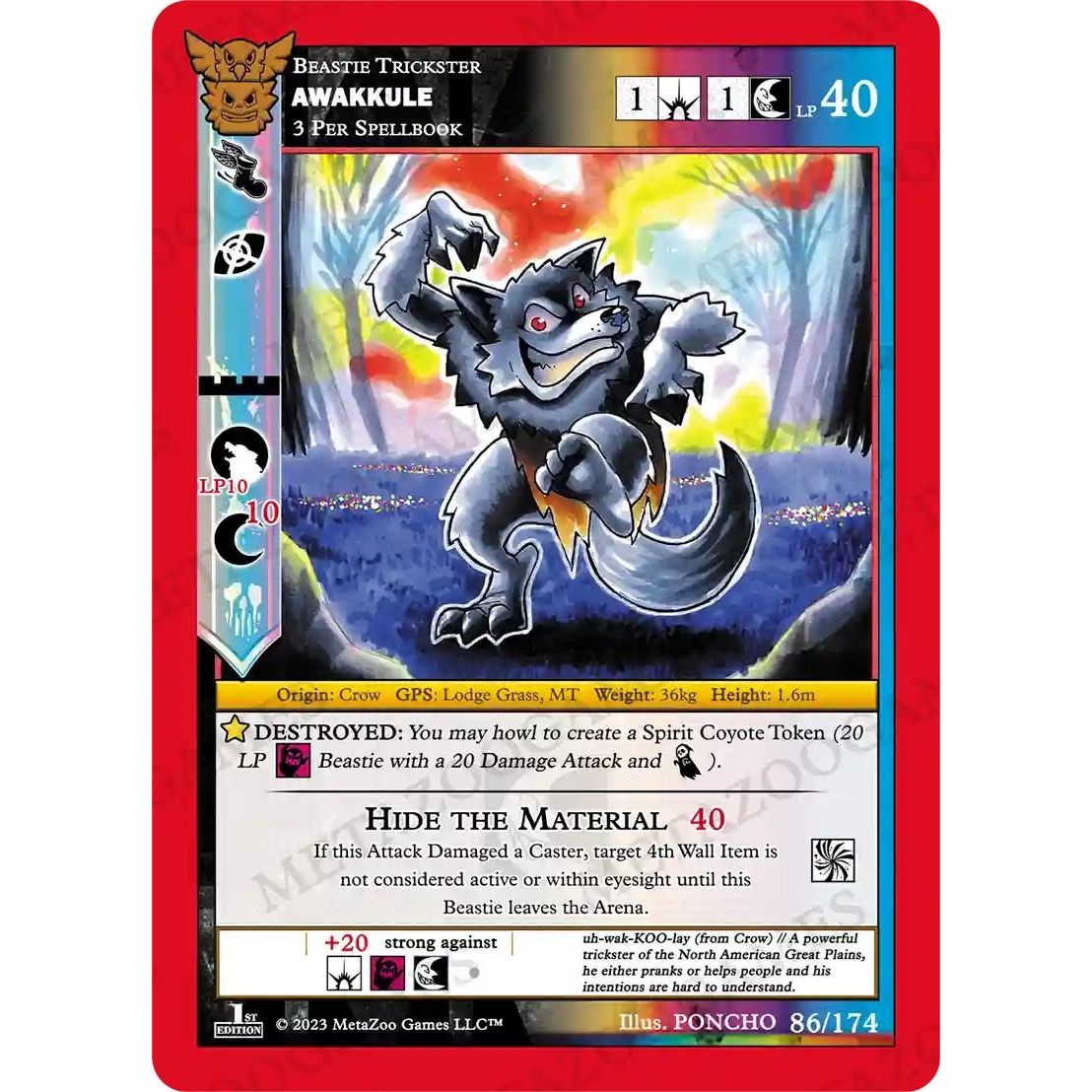 Image for Awakkule (86/174) (NATFE) - MetaZoo