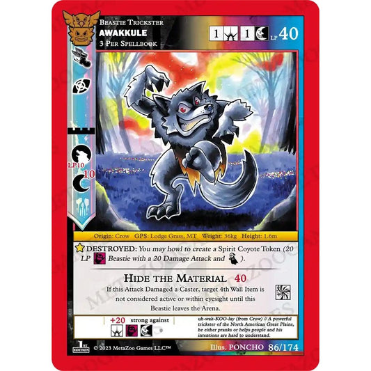 Image for Awakkule (86/174) (NATFE) - MetaZoo