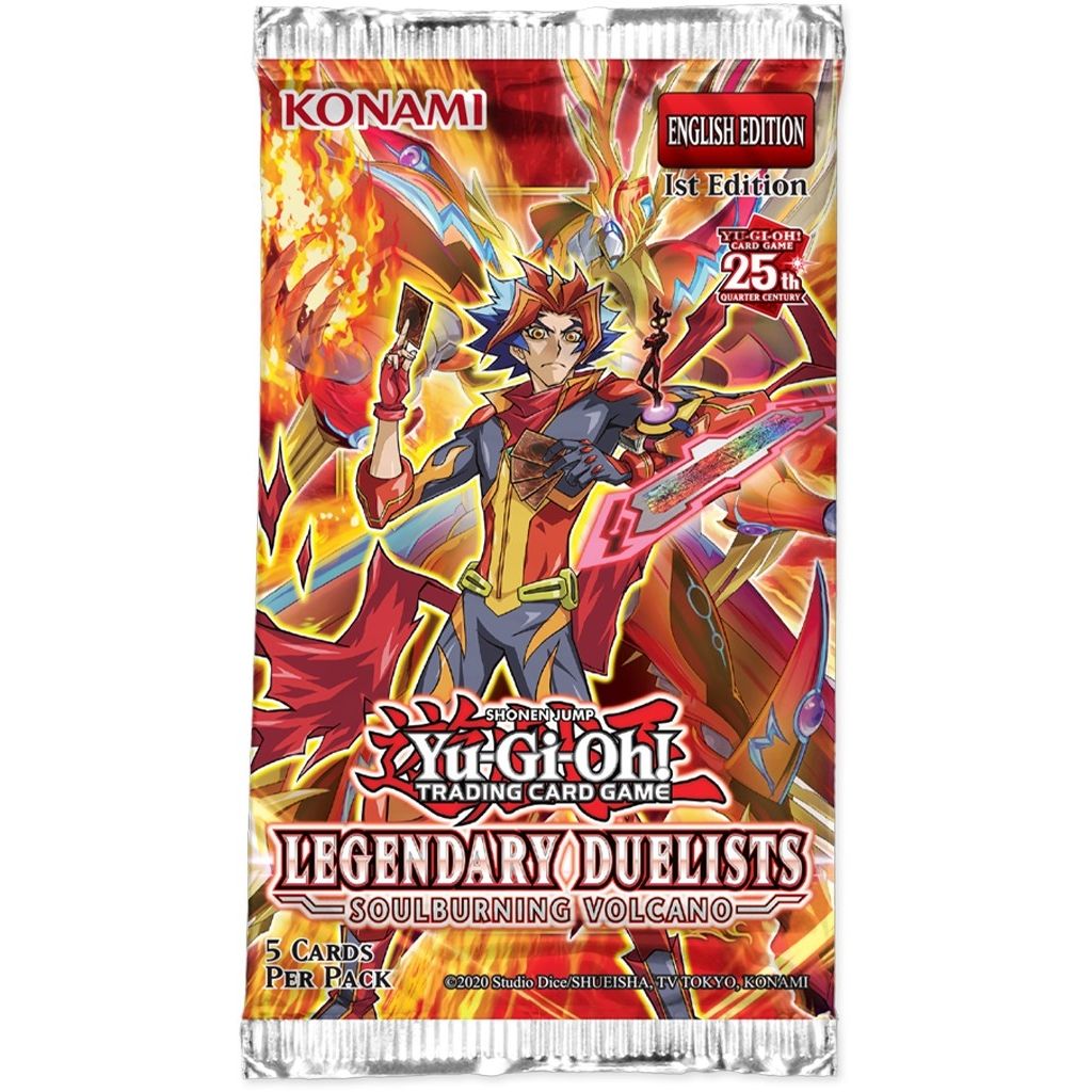 Image for Legendary Duelists: Soulburning Volcano Booster Pack [1st Edition] - YuGiOh