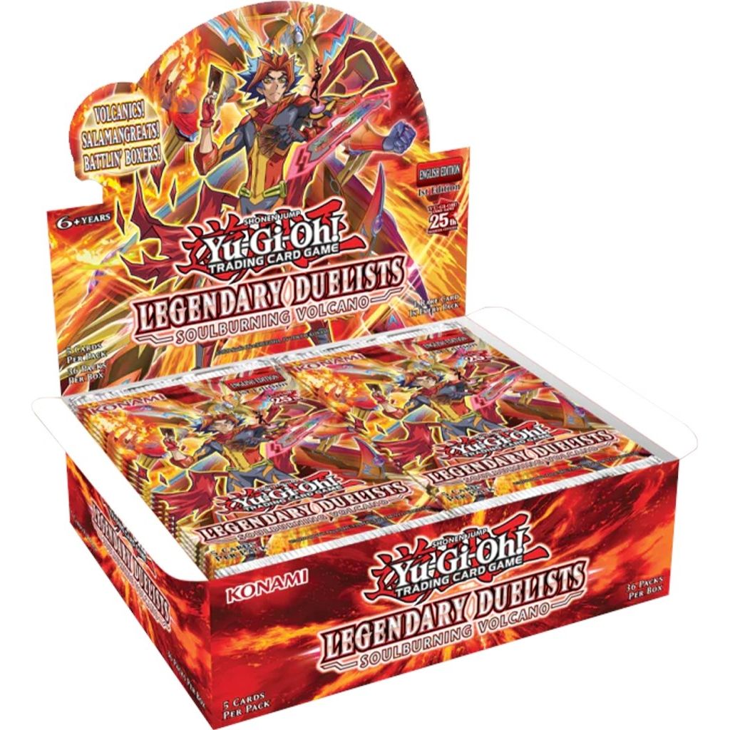 Image for Legendary Duelists: Soulburning Volcano Booster Box [1st Edition] - YuGiOh