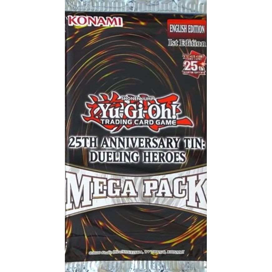 Image for 25th Anniversary Tin: Dueling Heroes Mega Pack - YuGiOh