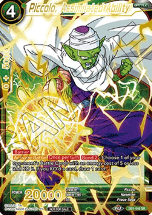 Image for Piccolo, Assimilated Ability (Alt. Art Card Set 2023 Vol. 1) (DB1-048) (TPR) - Dragon Ball Super: Masters