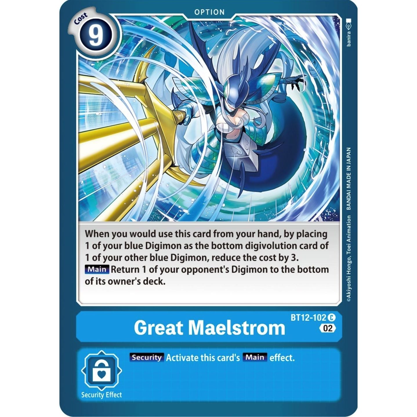 Image for Great Maelstrom (BT12-102 C) (BT12) - Digimon Card Game