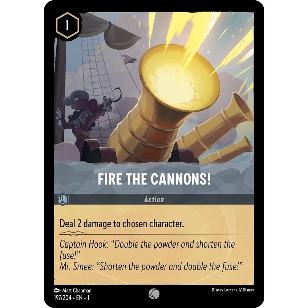 Image for Fire the Cannons! (197/204) (1) - Disney Lorcana