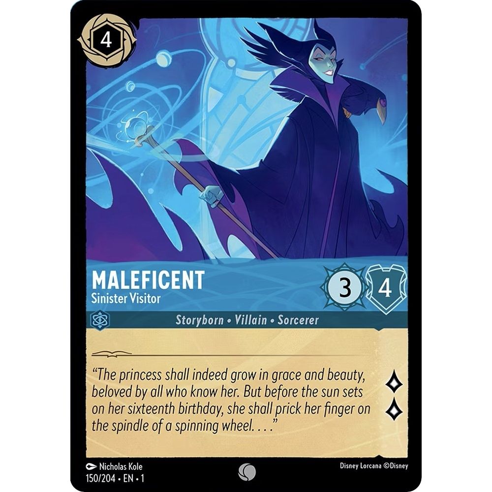 Image for Maleficent - Sinister Visitor (150/204) (1) - Disney Lorcana