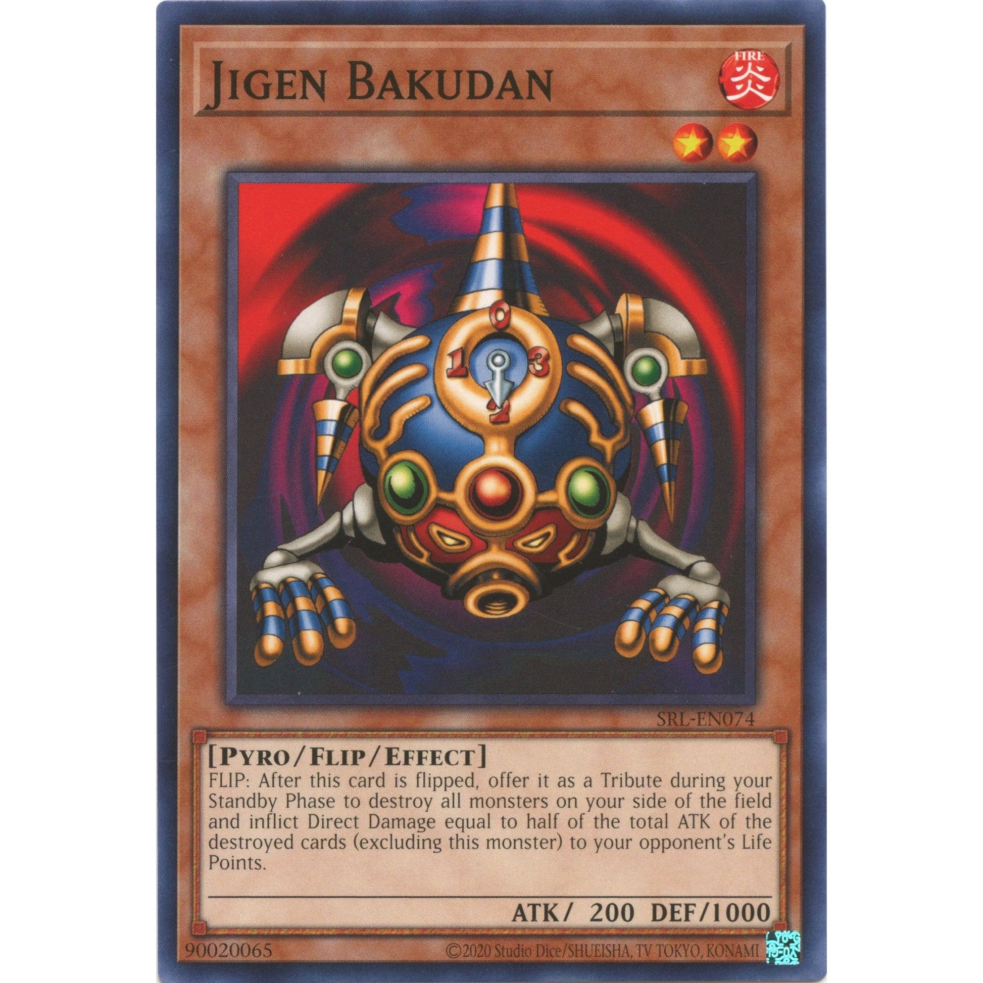 Image for Jigen Bakudan (SRL-EN074) (SRL-EN) - YuGiOh