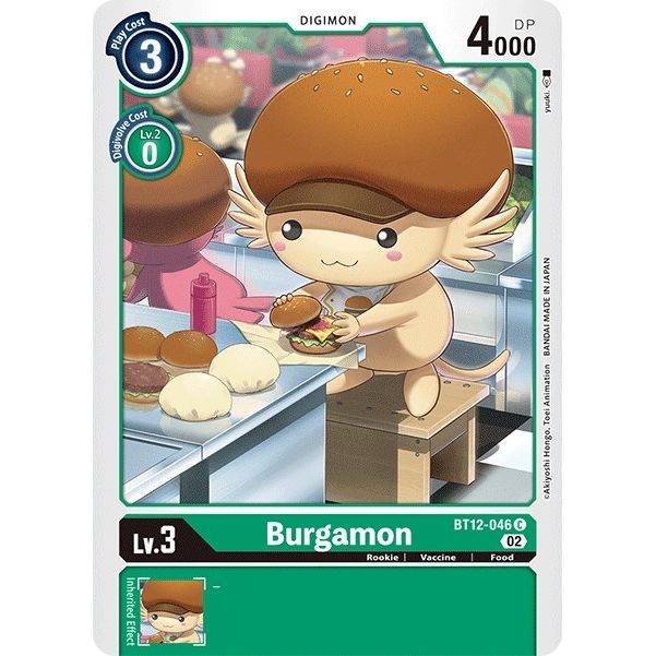 Image for Burgamon (BT12-046 C) (BT12) - Digimon Card Game