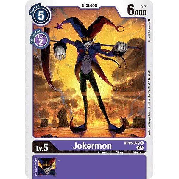 Image for Jokermon (BT12-079 C) (BT12) - Digimon Card Game
