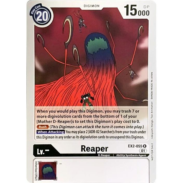 Image for Reaper (EX2-055 R) (RPC) - Digimon Card Game