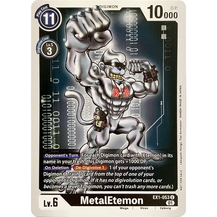 Image for MetalEtemon (EX1-053 U) (RPC) - Digimon Card Game