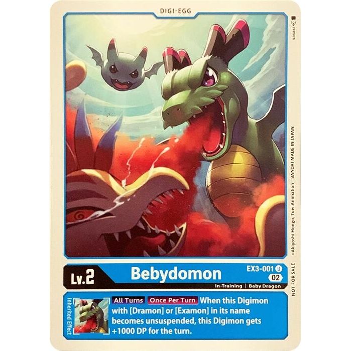 Image for Bebydomon (EX3-001 U) (RPC) - Digimon Card Game