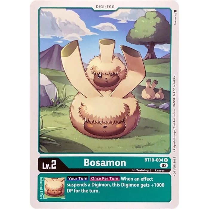 Image for Bosamon (BT10-004 U) (RPC) - Digimon Card Game